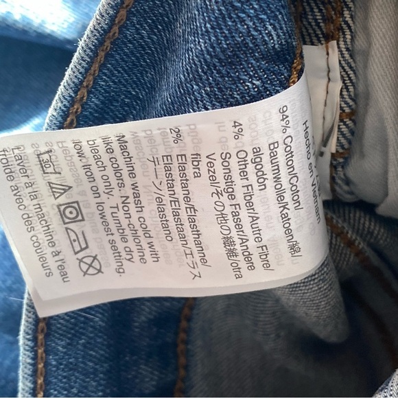 Madewell 10” High Rise Skinny Jeans Mackey Wash Womens 25 - Picture 5 of 8